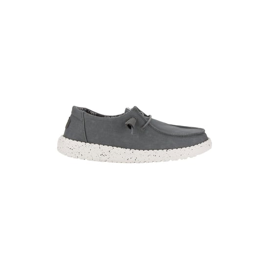 HEYDUDE Wendy Canvas 100% Katoen Damesschoenen Donkergrijs - Image 6