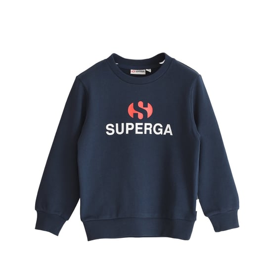 Superga Childrens/Kids Logo Sweatshirt (Navy) - Image 1