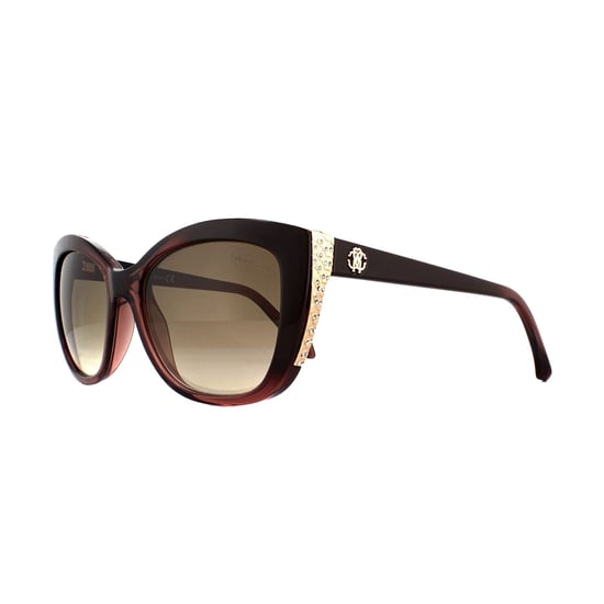Roberto Cavalli Sunglasses Mekbuda RC888S 83G Violet Brown Mirror