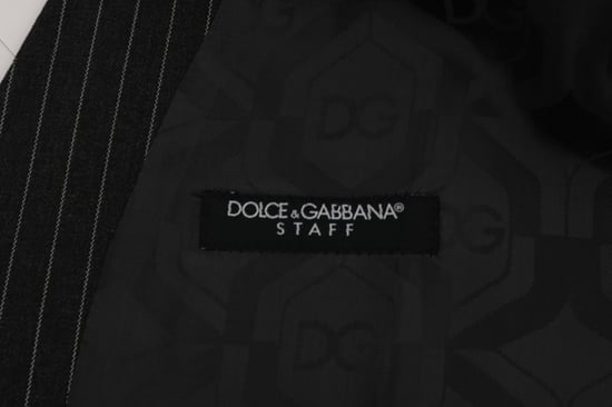 Dolce & Gabbana Gray Wool Stretch Vest - Image 6