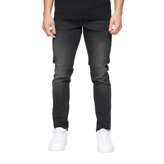 Crosshatch Heren Buraca Slim Jeans (Zwart wassen) - Image 1