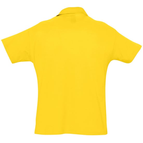 SOLS Heren Zomer II Pique Poloshirt met korte mouwen (Goud) - Image 2