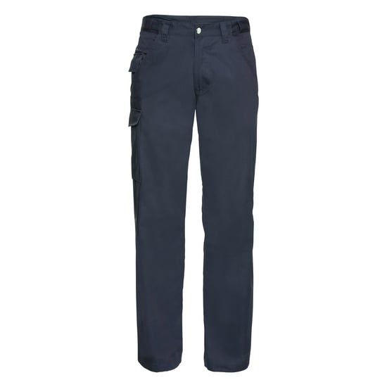 Russell Mens Polycotton Twill Trouser / Pants (Regular) (French Navy) - Image 1