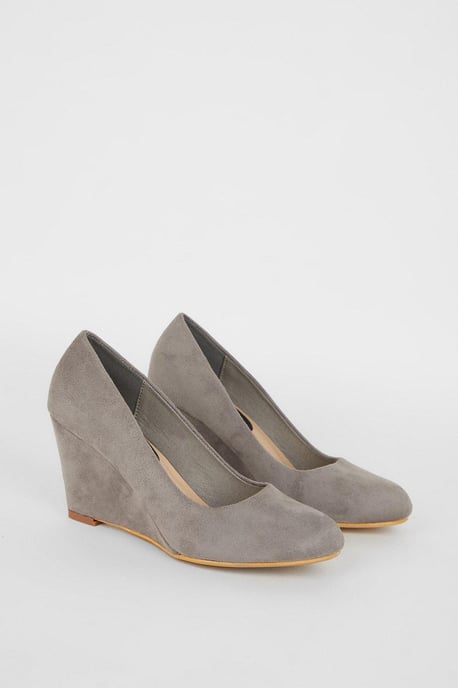 Duke Wedge Court Shoes