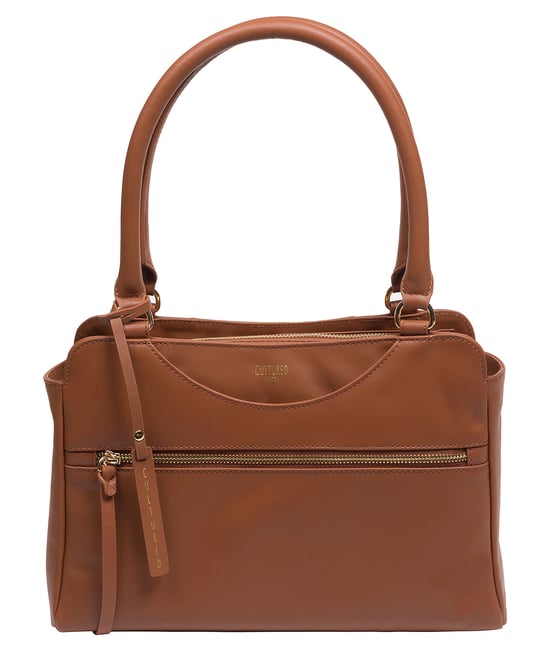 Brianna' Oak Leather Handbag