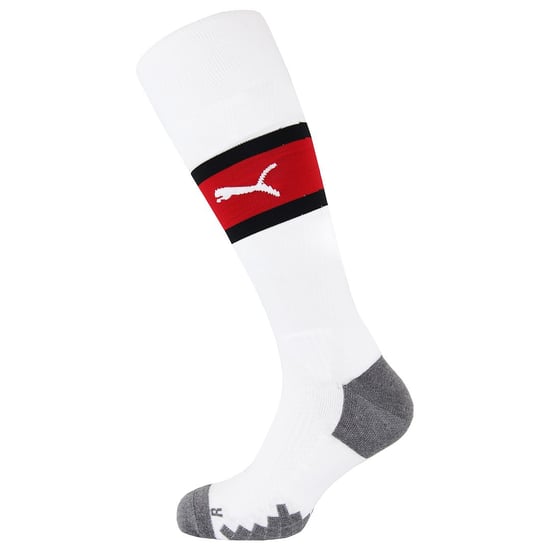 Puma A.C. Milan 1899 Team Mens White Long Band Socks - Image 3