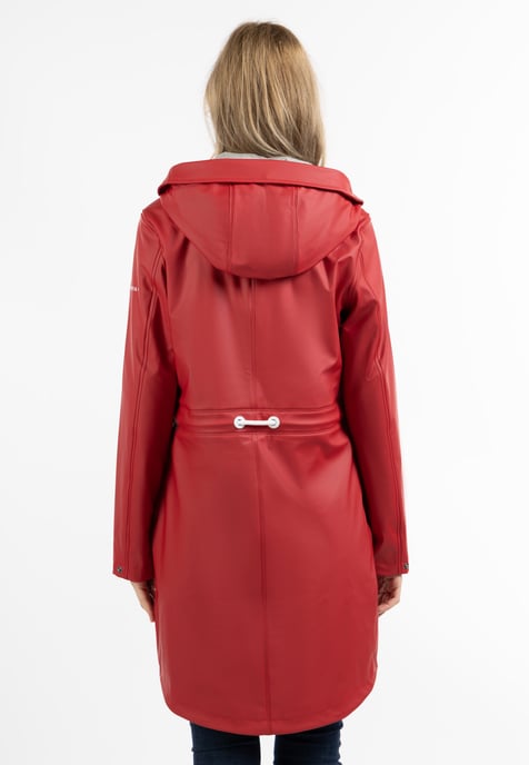 Dreimaster Mackintosh Dames rood - Image 4