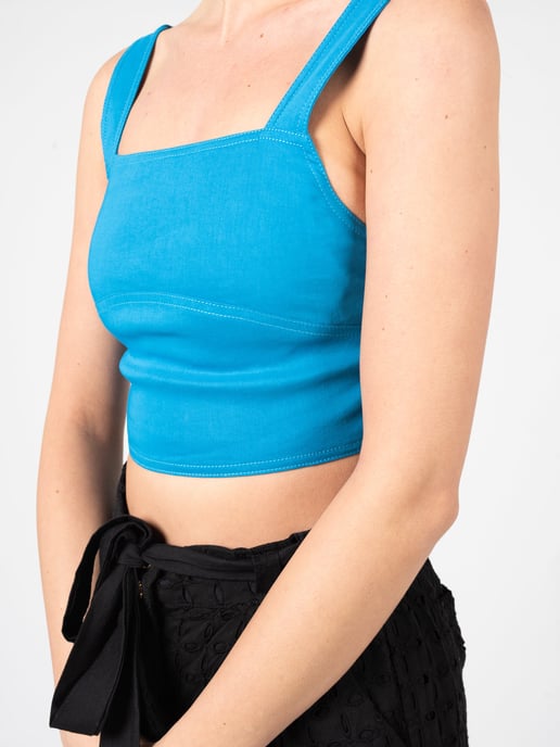 Pinko Top Rottofreno Vrouw blauw - Image 5