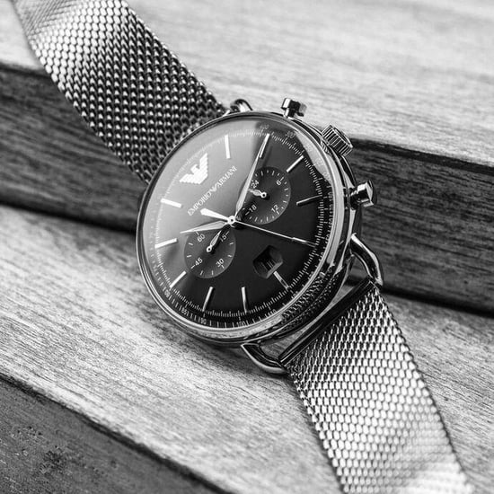 Emporio Armani AR11104 Dress Quartz herrklocka - Image 3