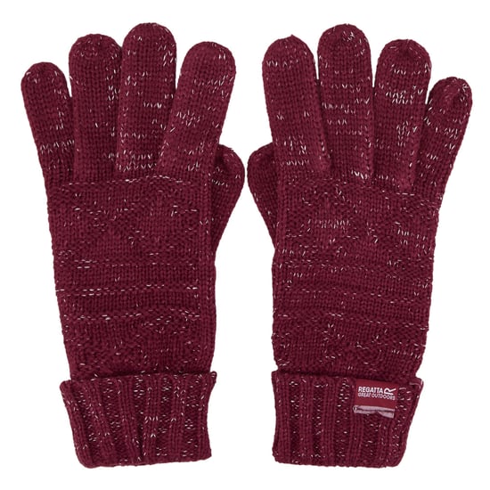 Regatta Womens/Ladies Multimix V Gloves (Rumba Red) - Image 1