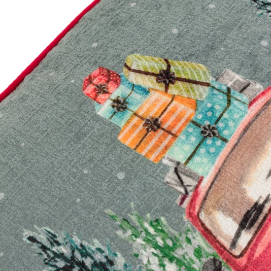 Evans Lichfield Car Scene Printed Cushion Cover