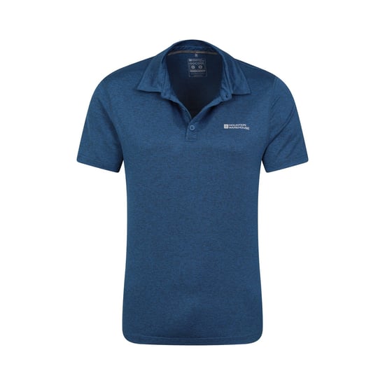 Mountain Warehouse Mens Deuce IsoCool Polo Shirt (Dark Blue)