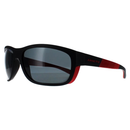 Arnette Square Herrar Svart Mörkgrå Polarized AN4337 Floresta - Image 1