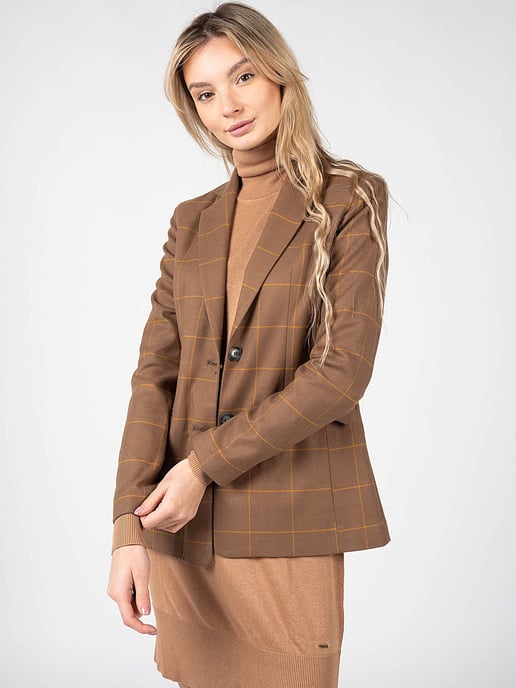 Silvian Heach Jacket Woman's Brown - Image 3