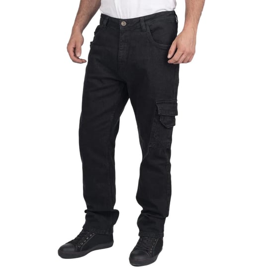 Lee Cooper Heren Denim Stretch Jeans (Zwart) - Image 3