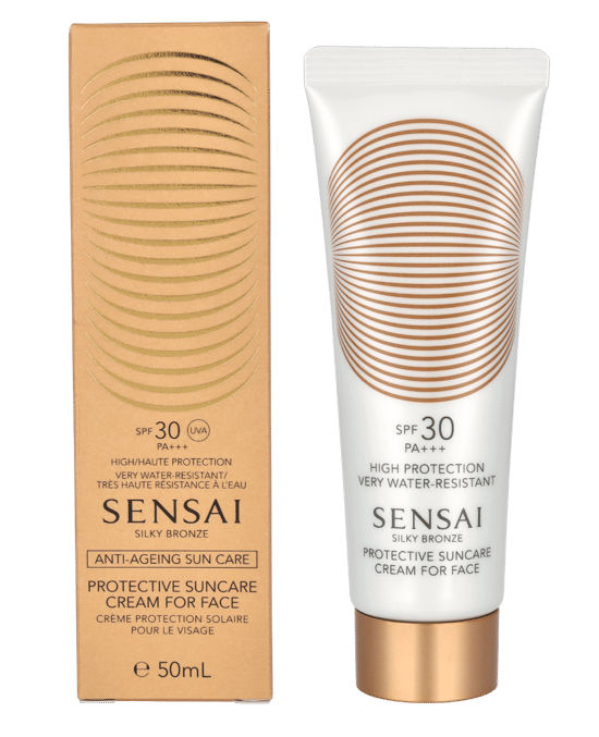 Sensai Silky Bronze Sun Care Cream For Face SPF3050 ml. - Image 1