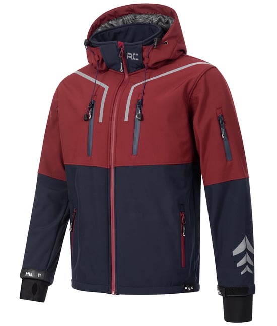 Rock Creek Jacke Weinrot