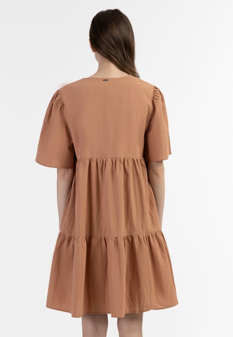 Dreimaster Jurk Dames lichte roest - Image 4
