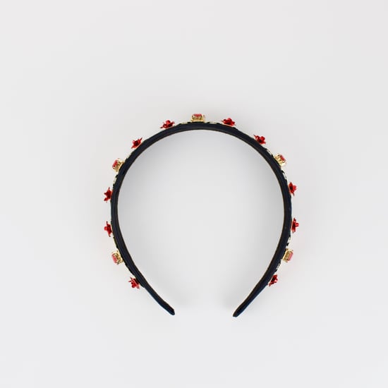 Red Rose Embellished Headband
