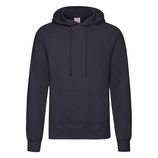 Fruit of the Loom katoenen herenhoodie (Deep Navy) - Image 1