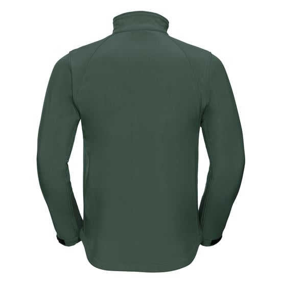 Russell Soft Shell-jacka för män (Flaskegrön) - Image 2