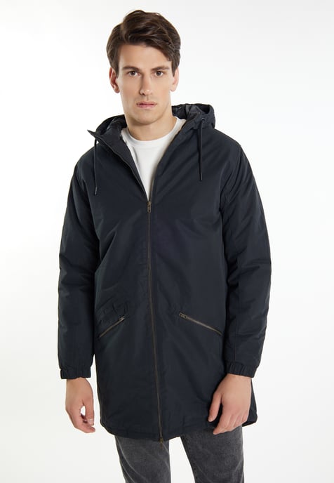 Mo Gewatteerde parka Heren zwart - Image 3