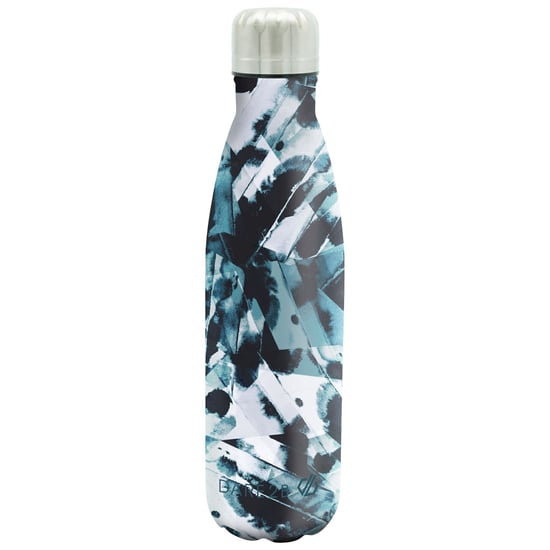 Dare 2B Dragonfly Metal Water Bottle (White/Black/Blue) - Image 1