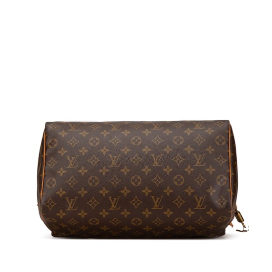 Vintage Louis Vuitton Monogram Speedy 35 Brown - Image 3