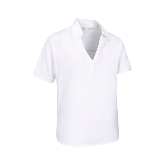 Mountain Warehouse Dames/Dames Breeze II Linnen Shirt Met Korte Mouwen (Wit) - Image 4