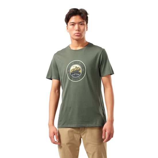 Craghoppers Mens Mightie Logo T-Shirt (Parka Green) - Image 2