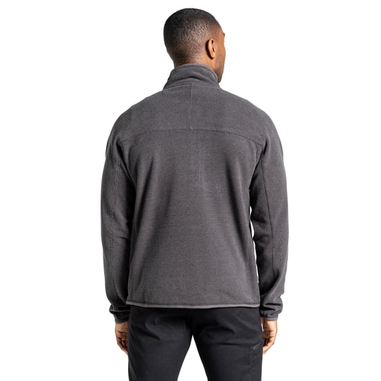Craghoppers Mens Knitted Half Zip Fleece (Carbon Grey Marl) - Image 2