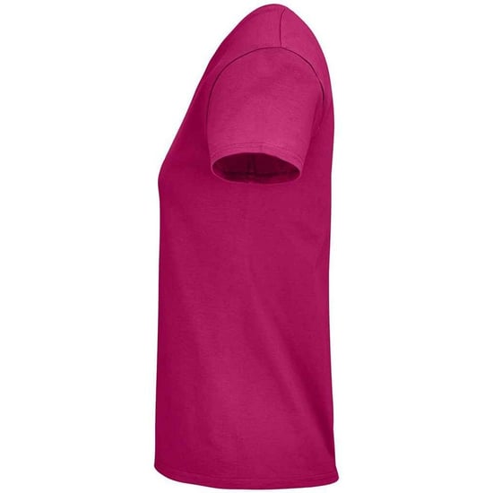 SOLS Womens/Ladies Crusader Organic T-Shirt (Fuchsia) - Image 2