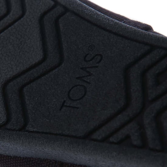 Women's Toms Recycled Cotton Alpargata Espadrille Pumps in Black - Image 4