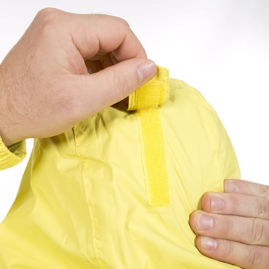 Trespass Adults Unisex Qikpac Packaway Waterproof Jacket (Yellow)