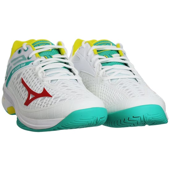 Mizuno Wave Exceed Tour 4 AC Heren Wit Tennisschoenen - Image 1