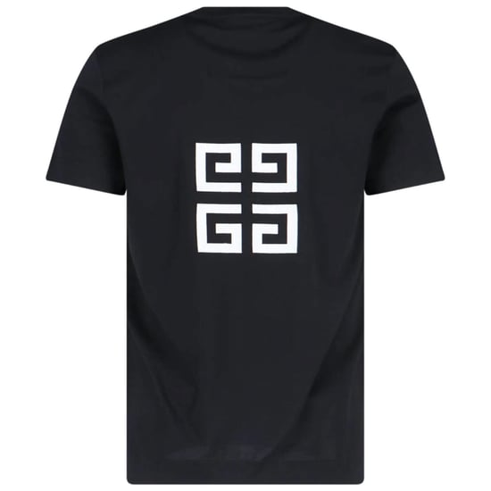 Givenchy Embroidered Logo Oversized Black T-Shirt