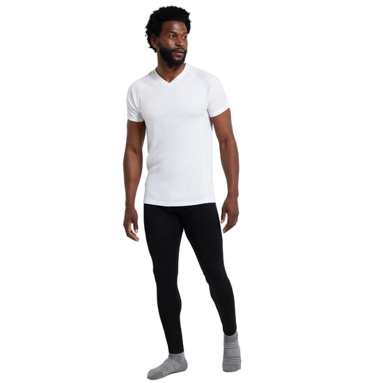Mountain Warehouse Heren Top Merino Wol Thermo Top (Wit) - Image 5