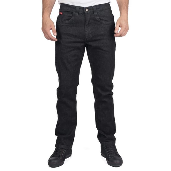 Lee Cooper Heren Denim Stretch Rechte Benen Jeans (Zwart) - Image 1