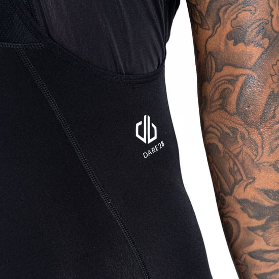 Dare 2B Mens AEP Virtuous Bibbed Sleeveless Skinsuit (Black)