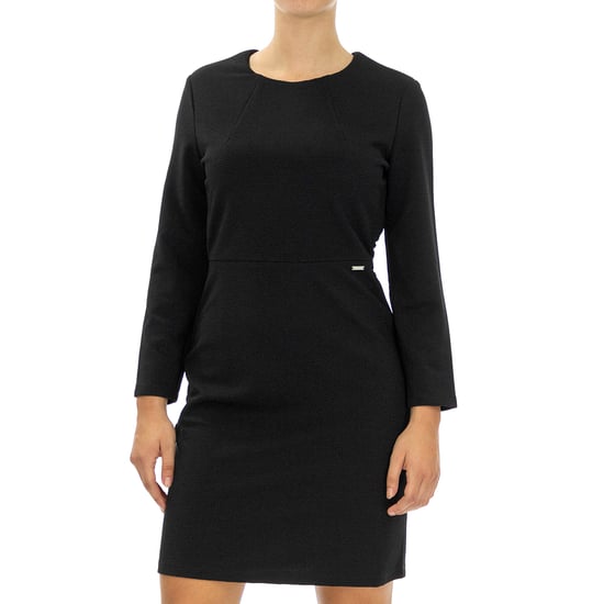 Armani Exchange Women Dress Sleeve 7/8 Black - Image 1