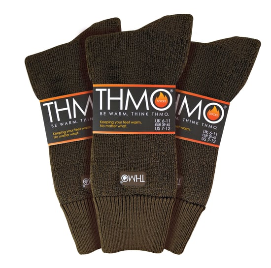 THMO - 3 Pack Multipack Mens Thick Winter Warm Socks with Comfort Top - Image 1