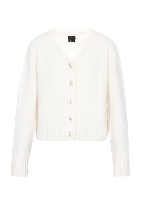 Dreimaster Vest Dames wolwit - Image 1