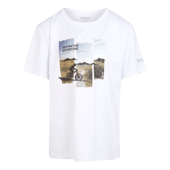 Regatta Childrens/Kids Alvardo VIII Cycling T-Shirt (White)