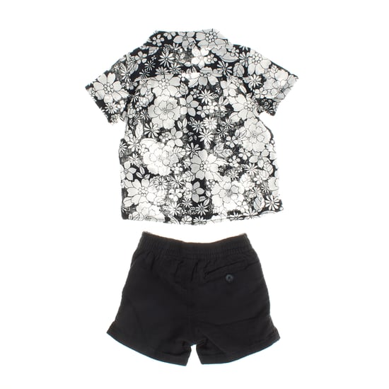 Short sleeve shirt set 599614 baby boys