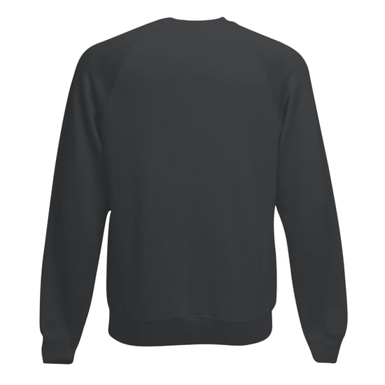 Fruit Of The Loom Mens Raglan Sleeve Belcoro® Sweatshirt (Light Graphite)