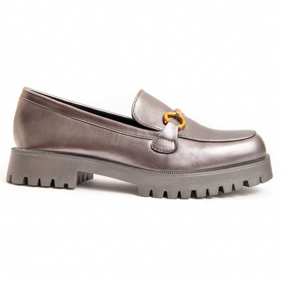 Montevita Platform Moccasin Macca3 In Grey