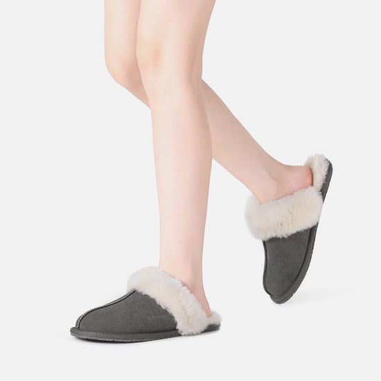 EVER AU Women Harrier Slippers - Dark Grey