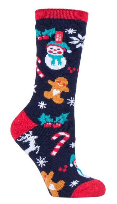 Heat Holders Lite - Thermische kerstsokken voor dames - Feestelijk Plezier - Image 1
