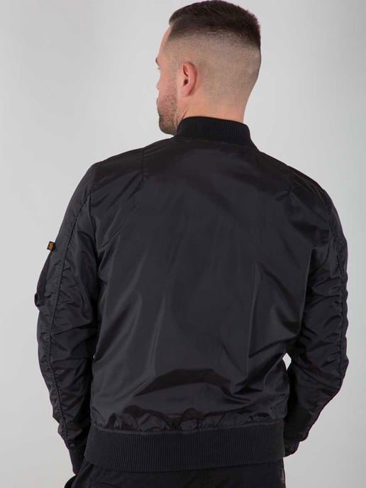 Alpha Industries Heren MA-1 TT Bomberjack in Zwart - Image 2