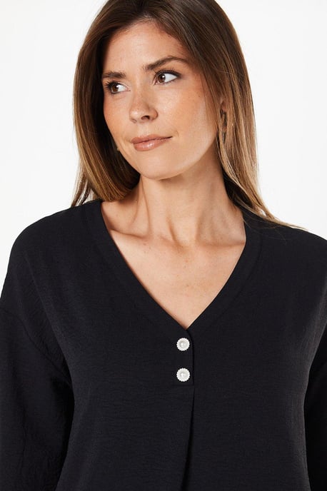 Double Button Top